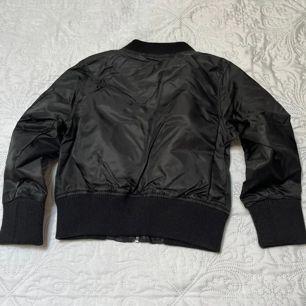 NWT Urban Republic Embroidered Bomber Jacket Size 4T